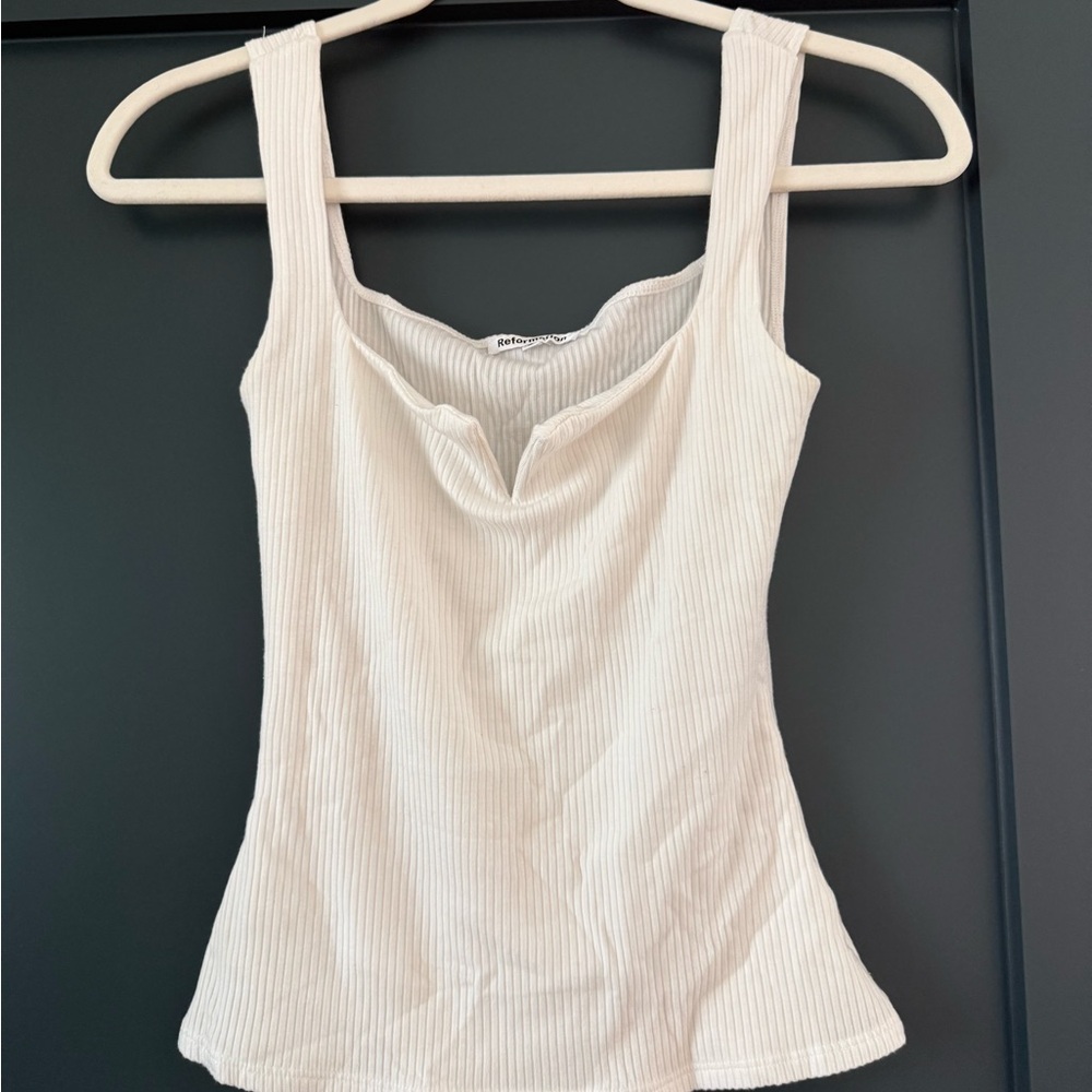 Reformation Ossie Knit Tank Top